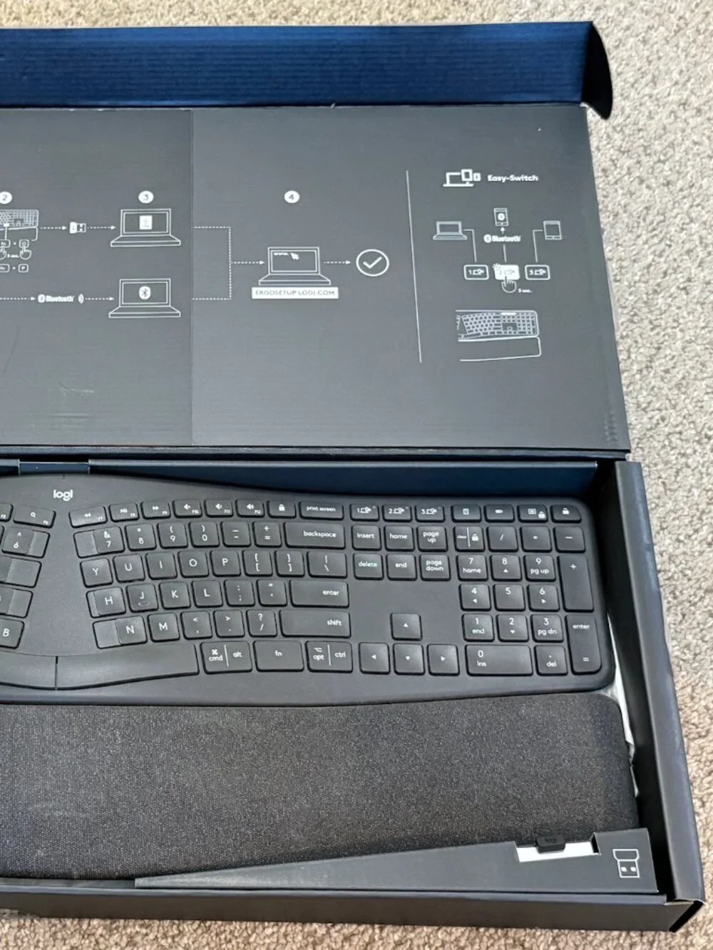 Logitech Ergo K860 Wireless Ergonomic Keyboard